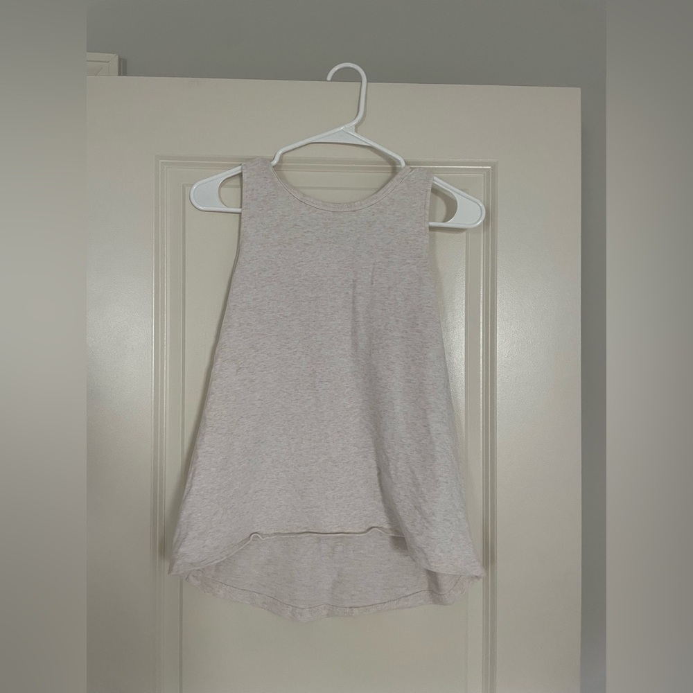 Lou & Grey Light Gray Tank Top